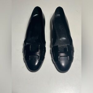 Hermes Black Women's Loafers